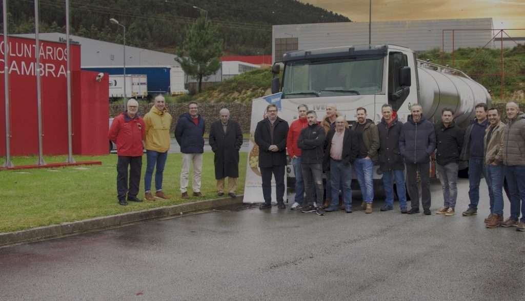 Queijo Limiano oferece camião aos bombeiros de Vale de Cambra